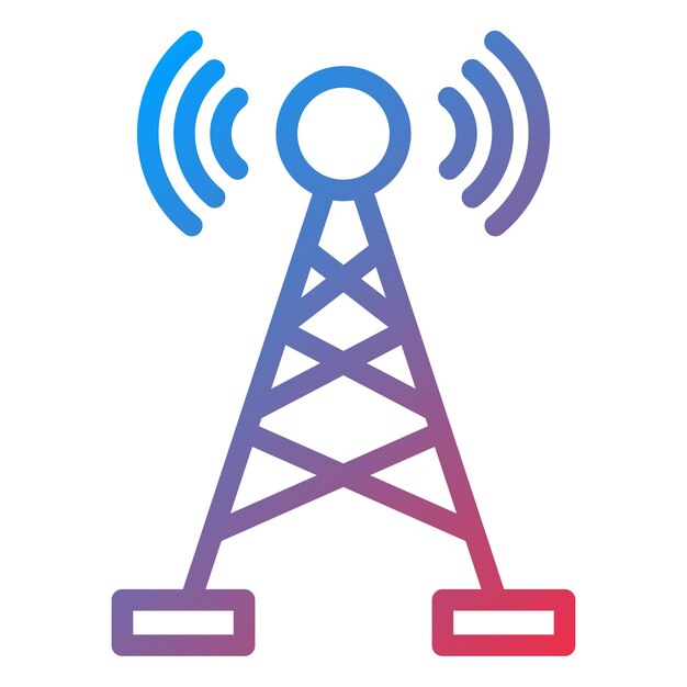 vector design broadcast icon style