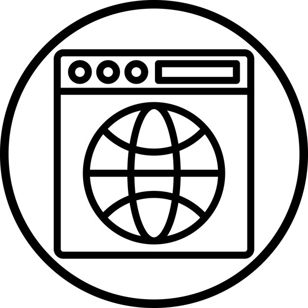 Vector Design Browser Icon Style