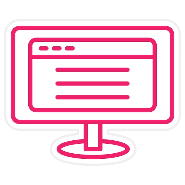 Vector Design Browser Icon Style