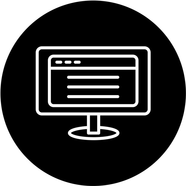 Vector Design Browser Icon Style