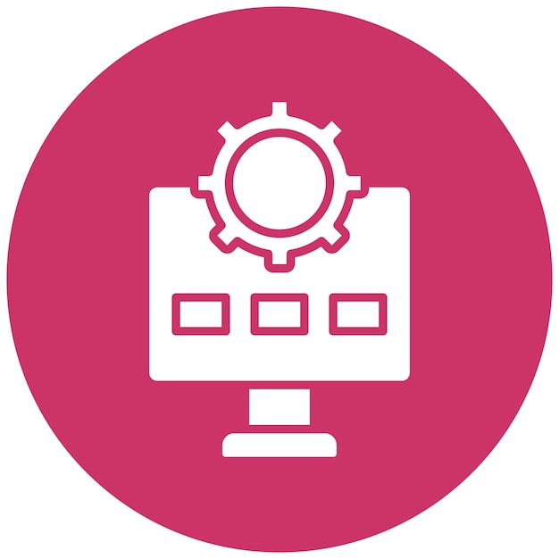 vector design build icon style