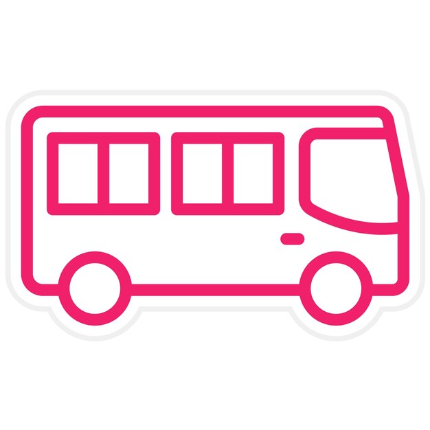 Vector Design Bus Icon Style