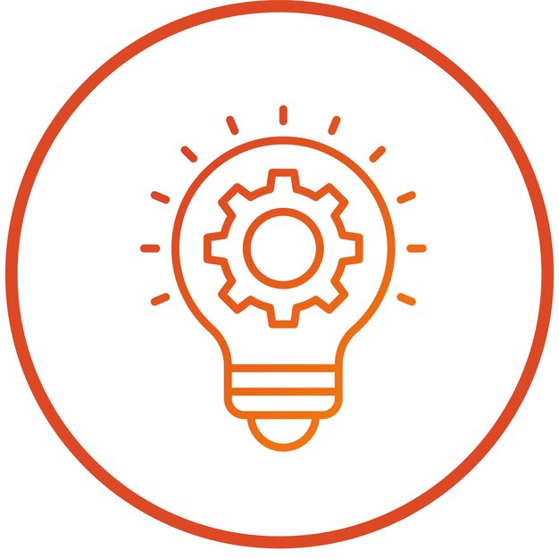 Vector Design Business Idea Icon Style