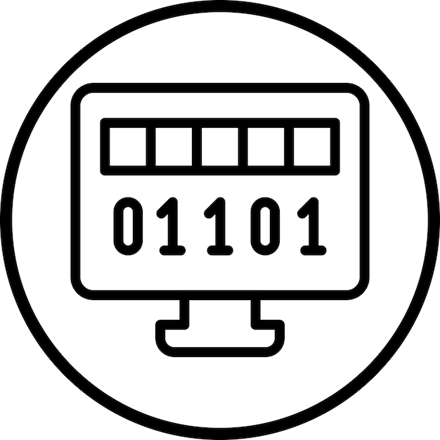 Vector Design Byte Icon Style