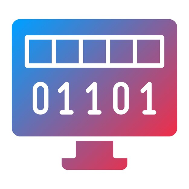 Vector Design Byte Icon Style