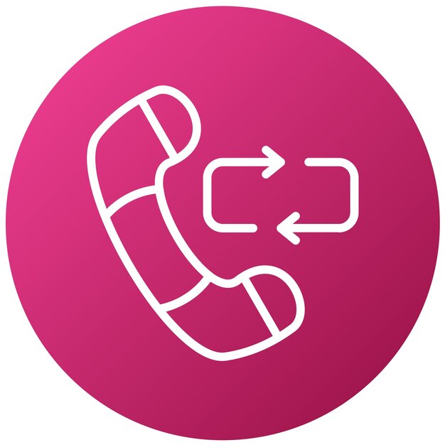 Vector Design Call back Icon Style