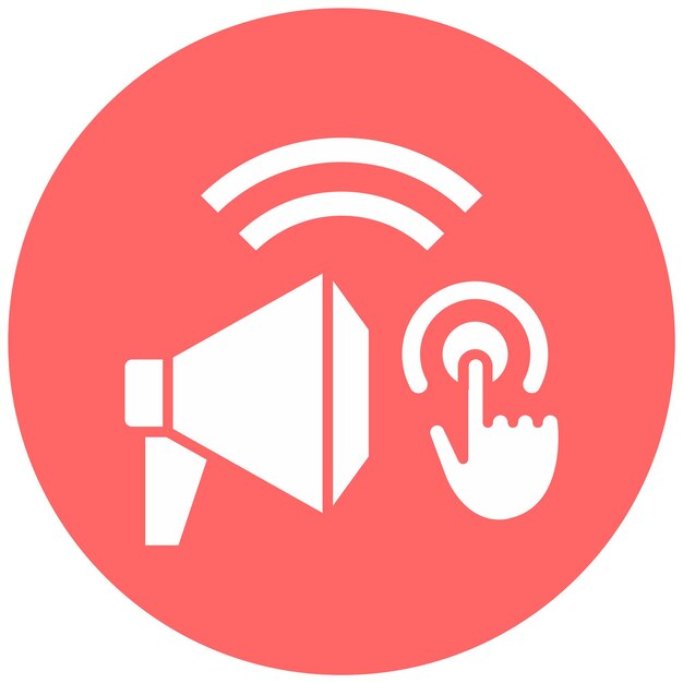 Vector Design Call To Action Icon Style