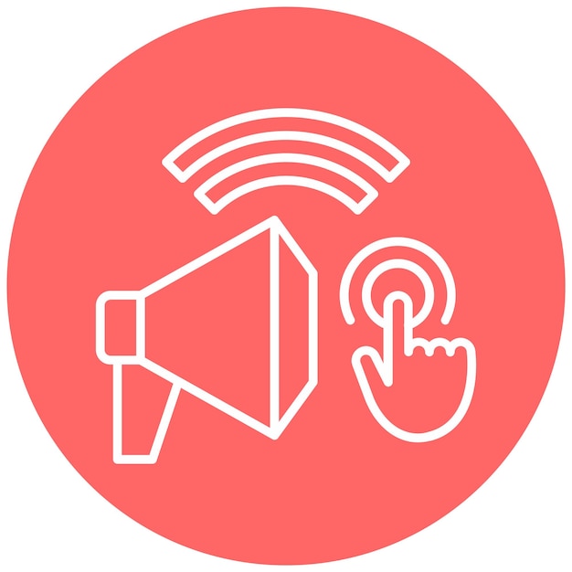 Vector Design Call To Action Icon Style