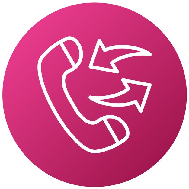 Vector Design Callback Icon Style