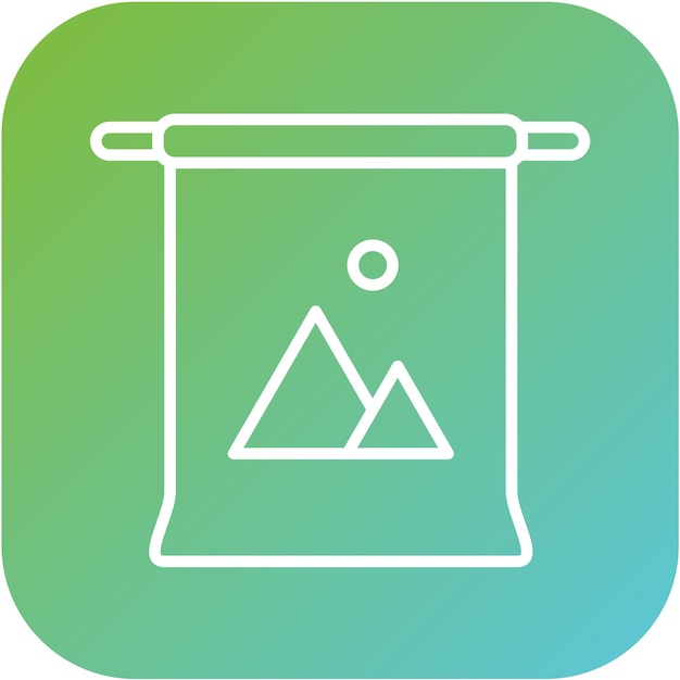 Vector Design Camera Backdrop Icon Style