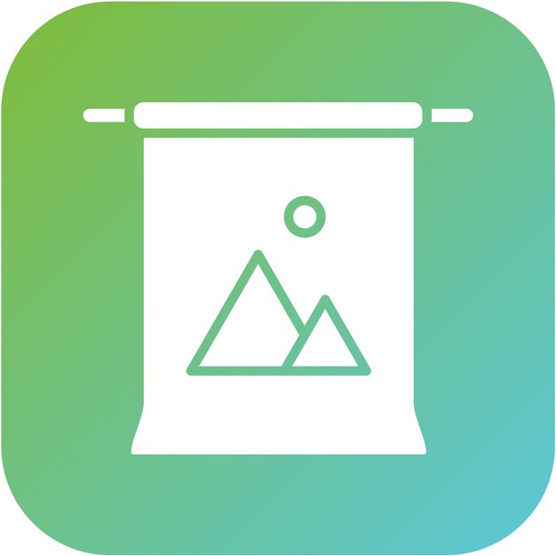 Vector Design Camera Backdrop Icon Style