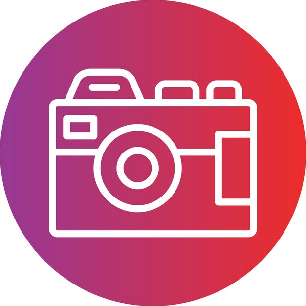 Vector Design Camera Icon Style