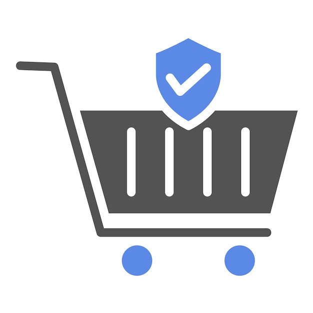 Vector Design Cart Status Icon Style