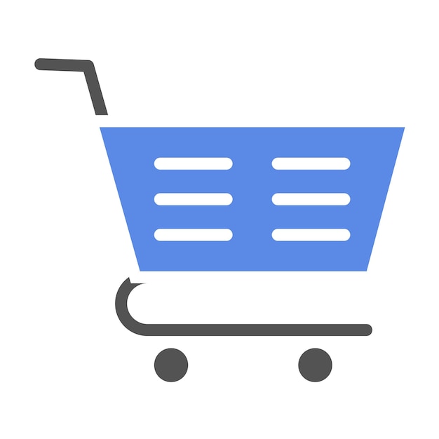 vector design cart trolley icon style