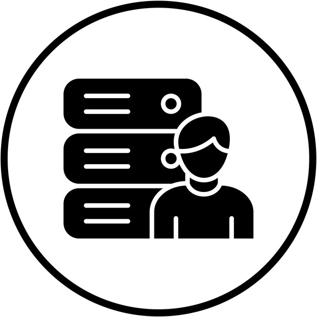 Vector Design Client Base Icon Style