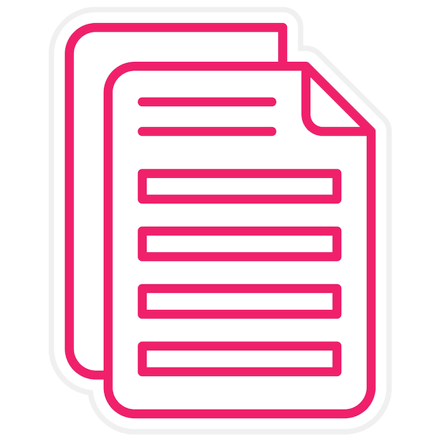 Vector Design Clone Icon Style