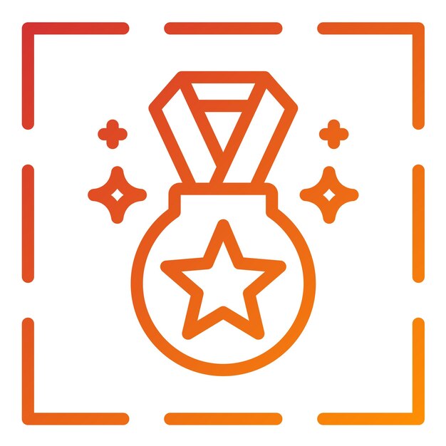 Vector Design Commemoration Icon Style