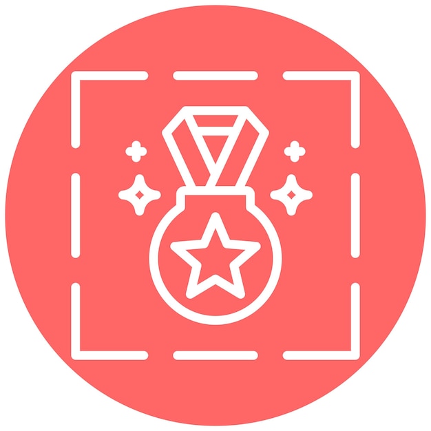 Vector Design Commemoration Icon Style