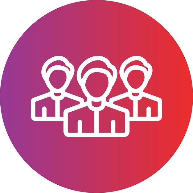 Vector Design Community Icon Style