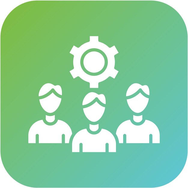 vector design community service icon style