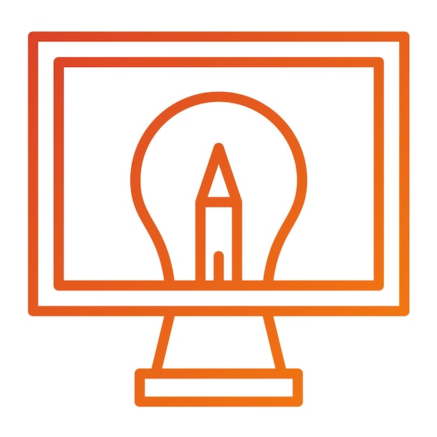 Vector Design Computer Graphic Icon Style