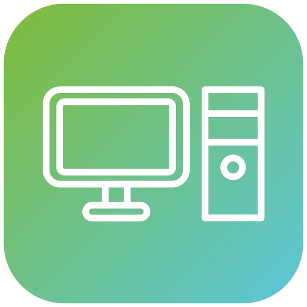 vector design computer icon style