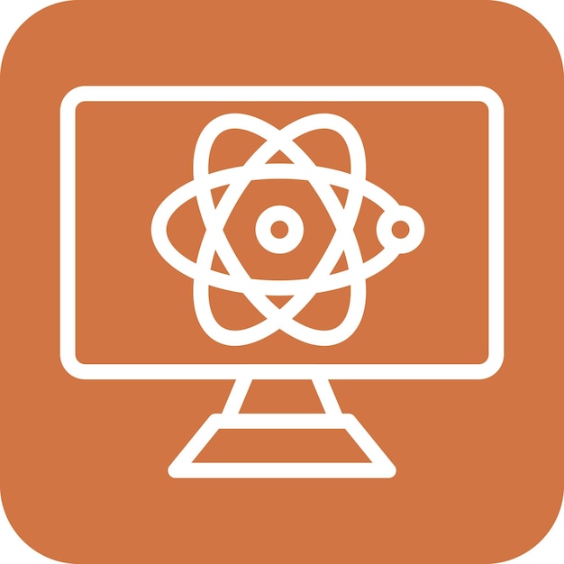 Vector Design Computer Science Icon Style