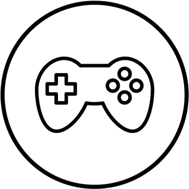 vector design console game icon style