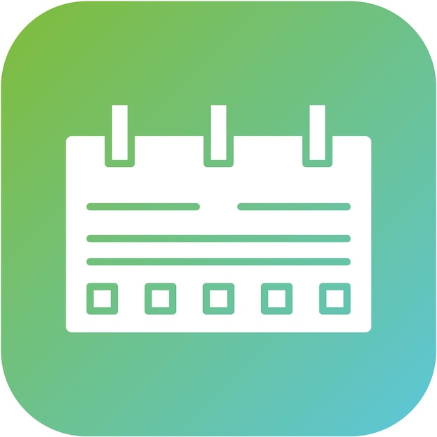 Vector Design Content Calendar Icon Style