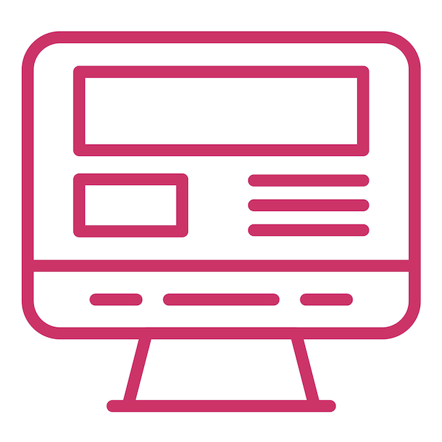 Vector Design Content Icon Style