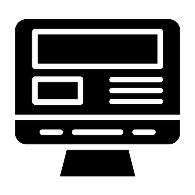 Vector Design Content Icon Style