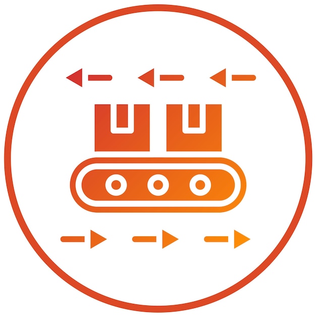 Vector Design Continuous Flow Icon Style