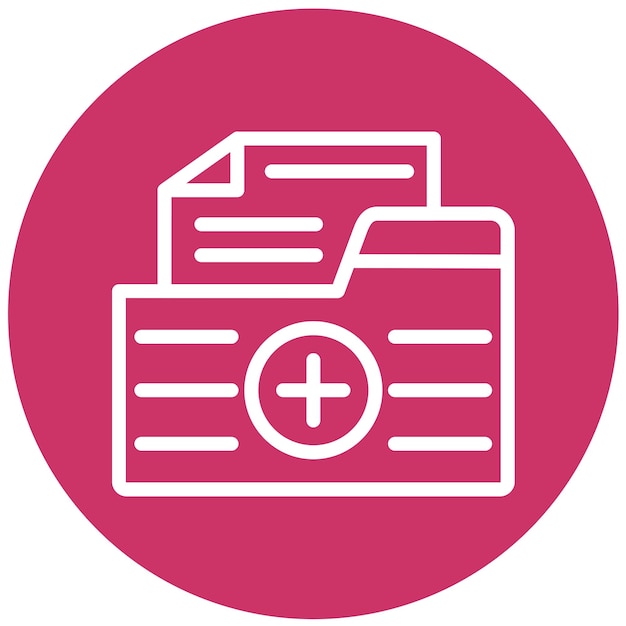 Vector Design Create Archive Icon Style