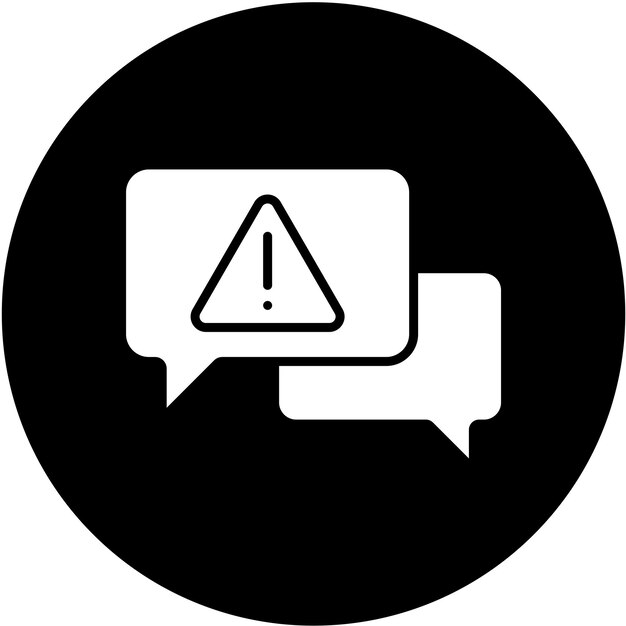 vector design crisis icon style