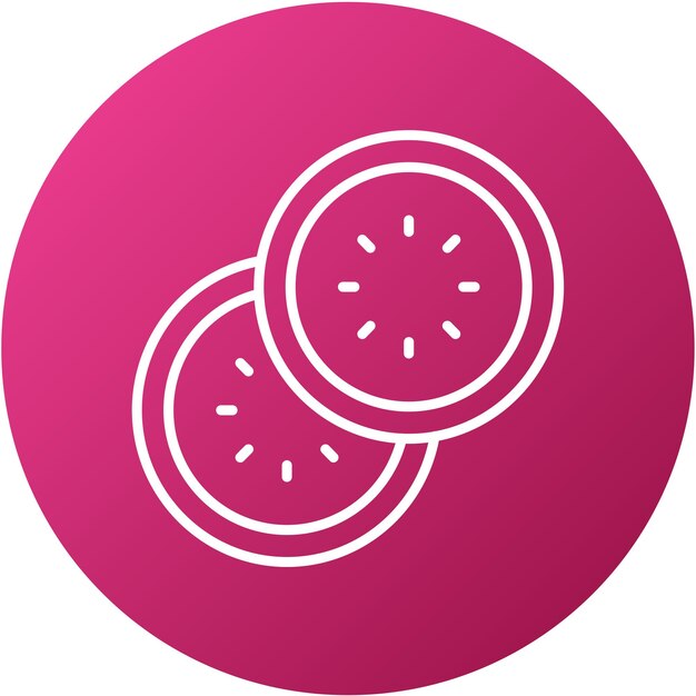 Vector Design Cucumber Icon Style