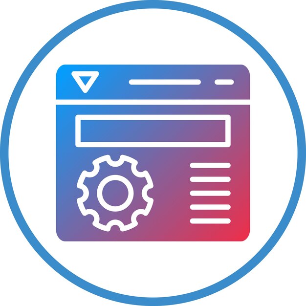 Vector Design Custom Features Icon Style
