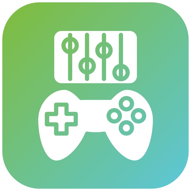 Vector Design Custom Level Icon Style