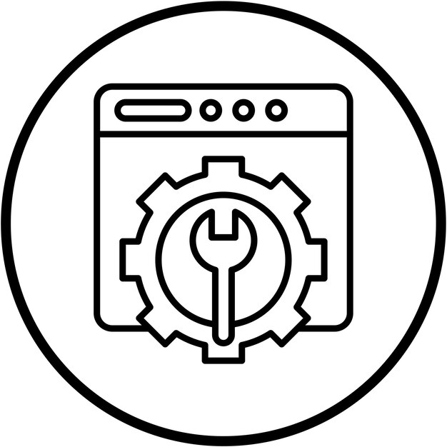 vector design customization icon style