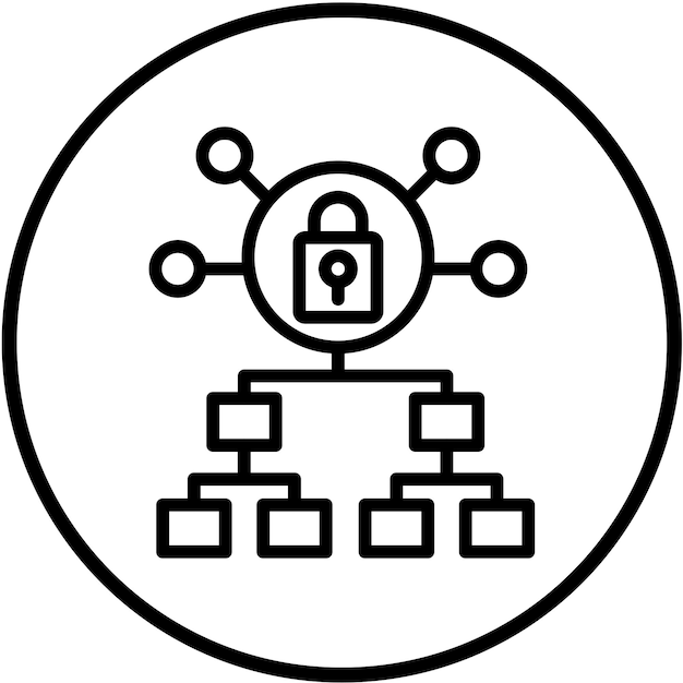 Vector Design Cyber Response Plan Icon Style