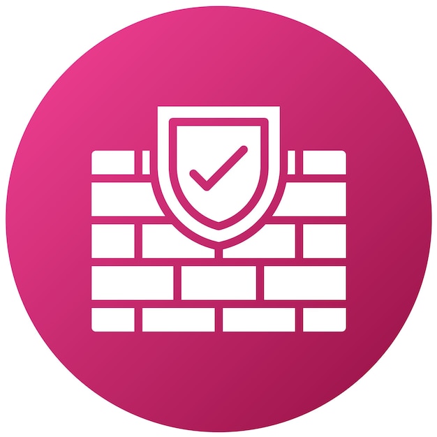 vector design cyberwall icon style