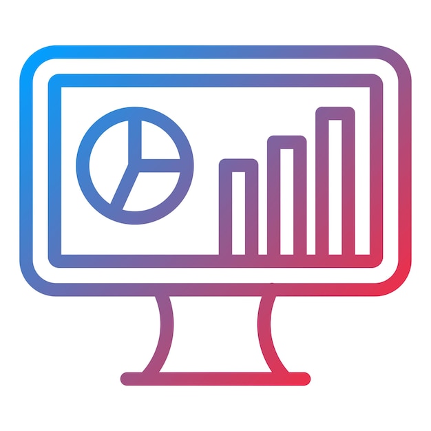 Vector Design Data Analytics Icon Style