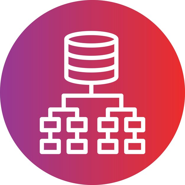 vector design data flow icon style
