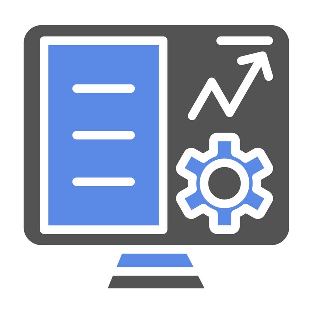 vector design data icon style