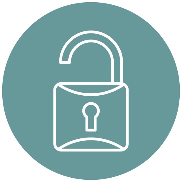 vector design decryption icon style