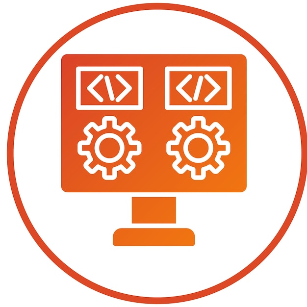 Vector Design Dev Environment Icon Style
