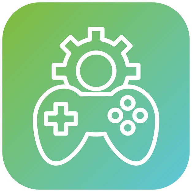 Vector Design Development Environment Icon Style