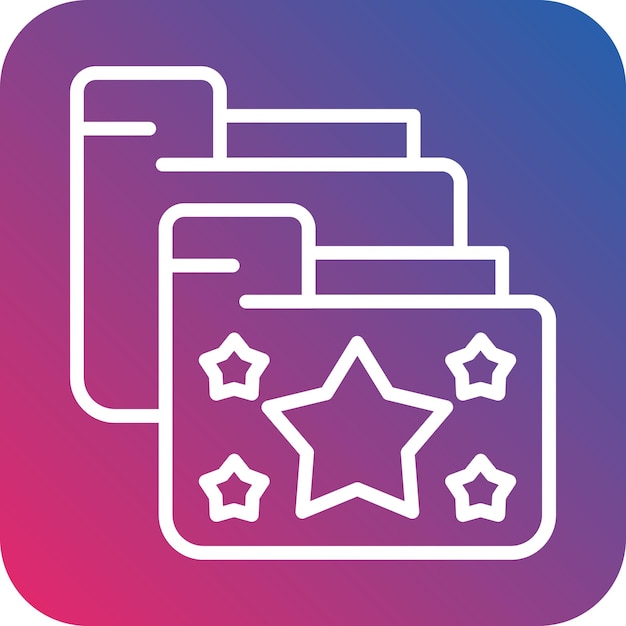 Vector Design Directory Replacement Icon Style