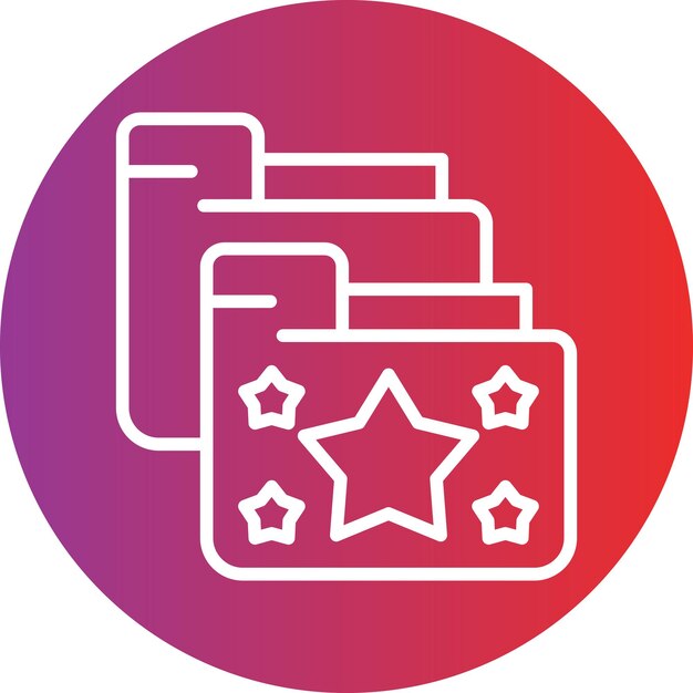Vector Design Directory Replacement Icon Style
