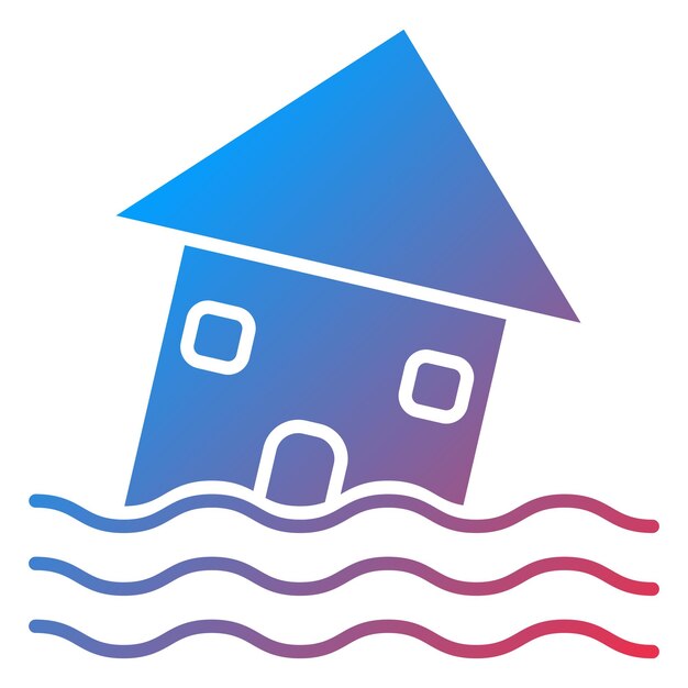 Vector Design Disaster Icon Style