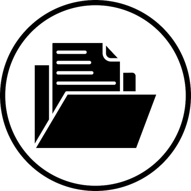 Vector Design Document Icon Style